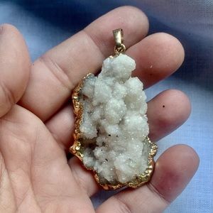 Geode pendant